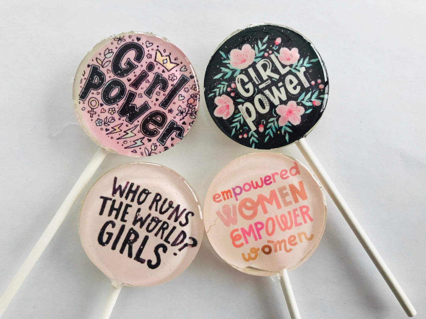 GIRL POWER lollipops