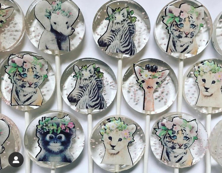 WOODLAND ANIMAL LOLLIPOP