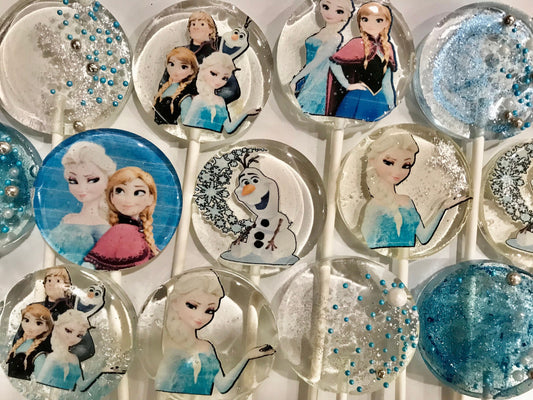 FROZEN Themed LOLLIPOPS