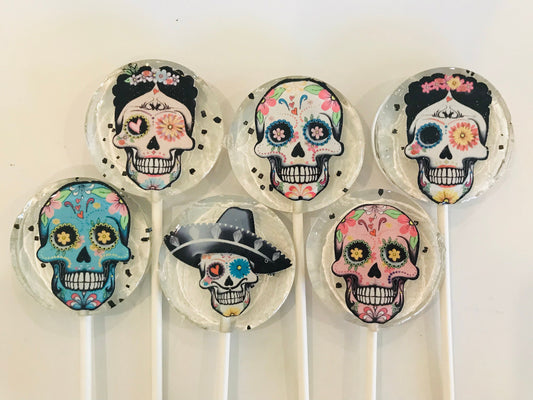 CANDY SKULL LOLLIPOPS