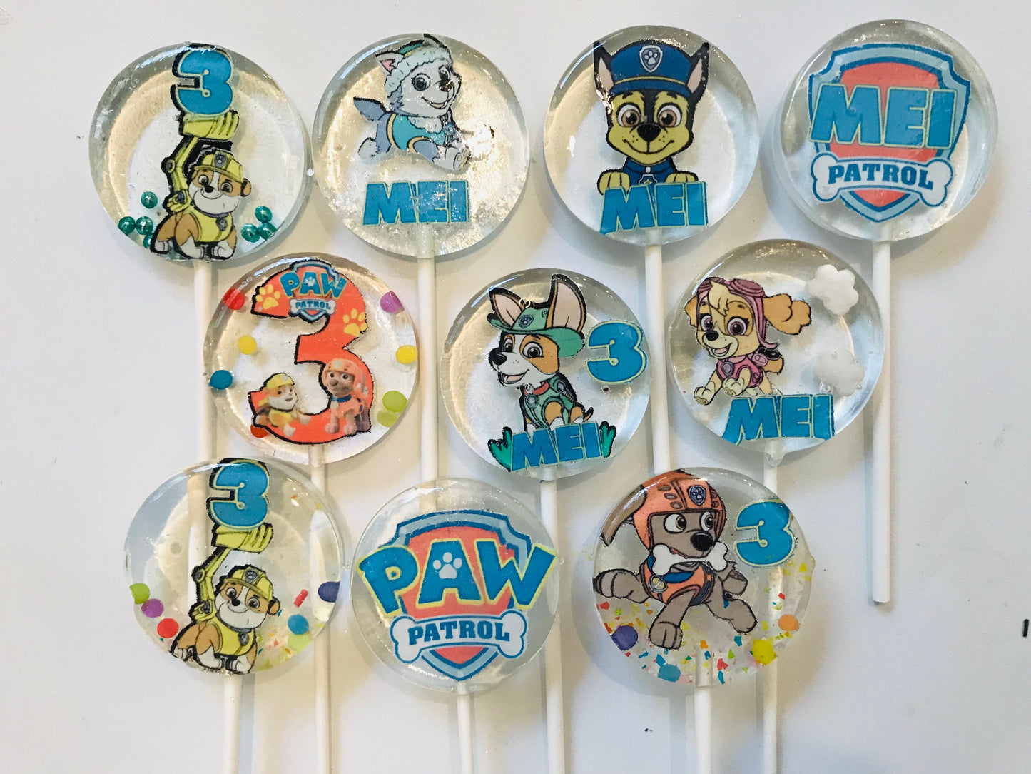 PAW PATROL licensed design lollipops