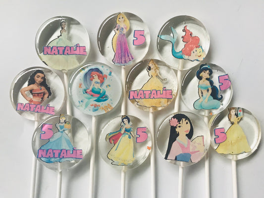 Disney Princess Lollipops