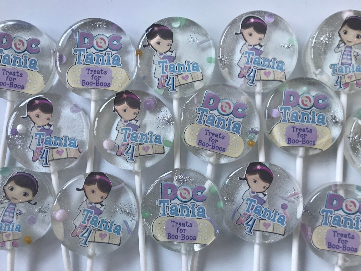 DOC MCSTUFFINS LOLLIPOPS